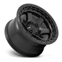 FUEL BLOCK D750 18x9 SATIN BLACK