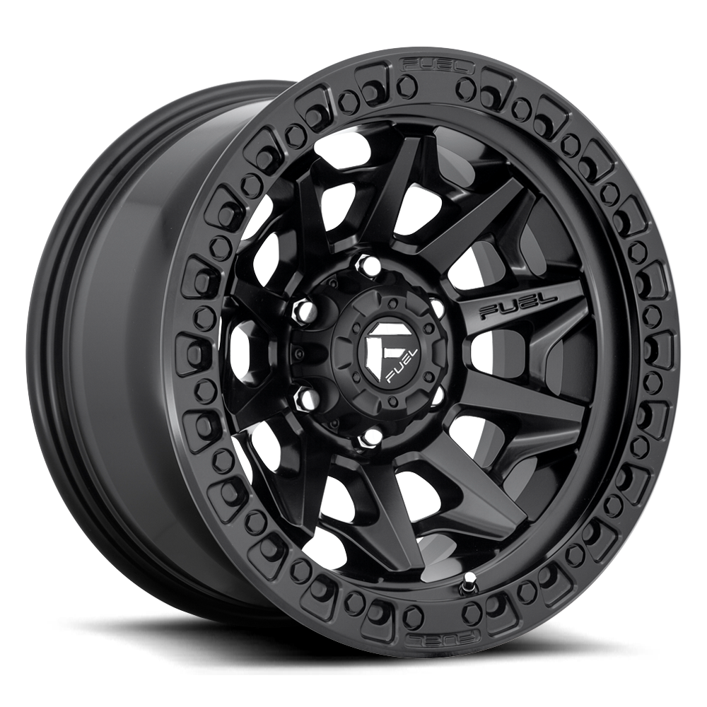 FUEL COVERT D694 17x9 MATTE BLACK