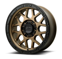 KMC XD GRENADE II 20x9 Matte Bronze Black Lip